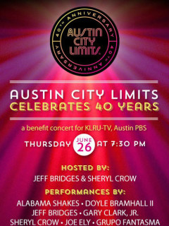 poster for Austin City Limits celebrates 40 years