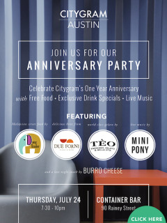 poster Citygram Anniversary Party 2014
