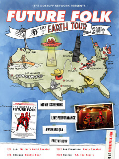 poster History of Future Folk U.S. film tour
