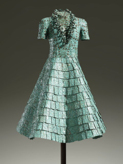 dress sculpture by John Petrey at Russell Collection
