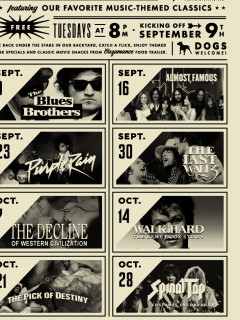 poster Historic Scoot Dive-Inn movie series