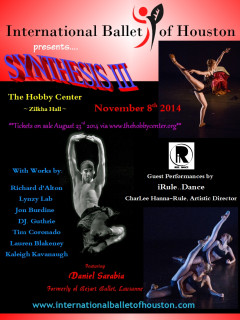 International Ballet of Houston presents Synthesis III