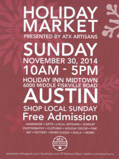 ATX Artisans Holiday Market 2014