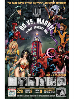 Viva Dallas Burlesque presents DC vs. Marvel