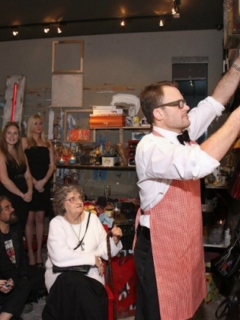 January Painting Party hosted by artist John Ross Palmer