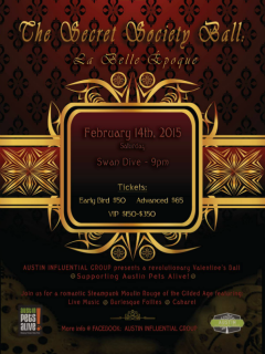 The Secret Society Ball_Austin Influential Group_Austin Pets Alive_2015