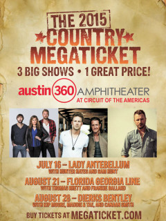 Live Nation Country Megaticket 2015
