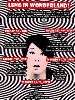 Leng Wong LuckyChaos Theater Leng in Wonderland 2015