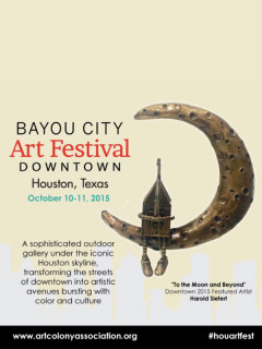 Bayou City Art Festival Downtown 2015