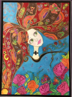 Vicki Silvestain Kennedy exhibit