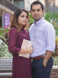 Nowrin and Evan Amin