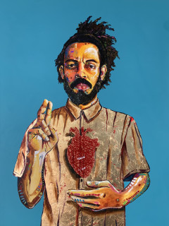 Ibraim Nascimento: "Alignment" opening day.