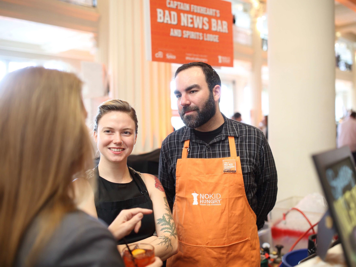News, Taste of the Nation, Sept. 2015, Justin Burrows of Bad News Bar