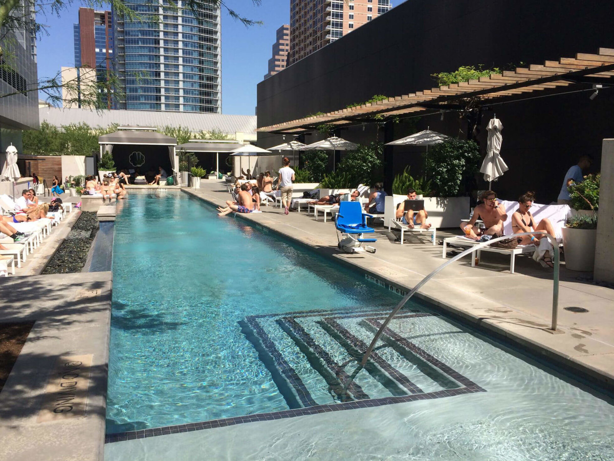 The W Austin Hotel pool Wet Deck
