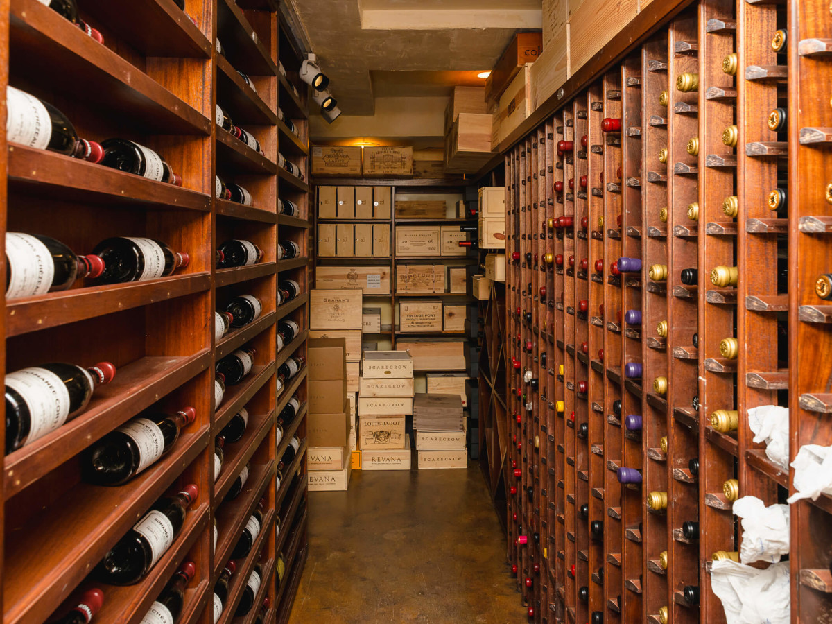 Olympics, Devinder Bhatia wine cellar 7/16