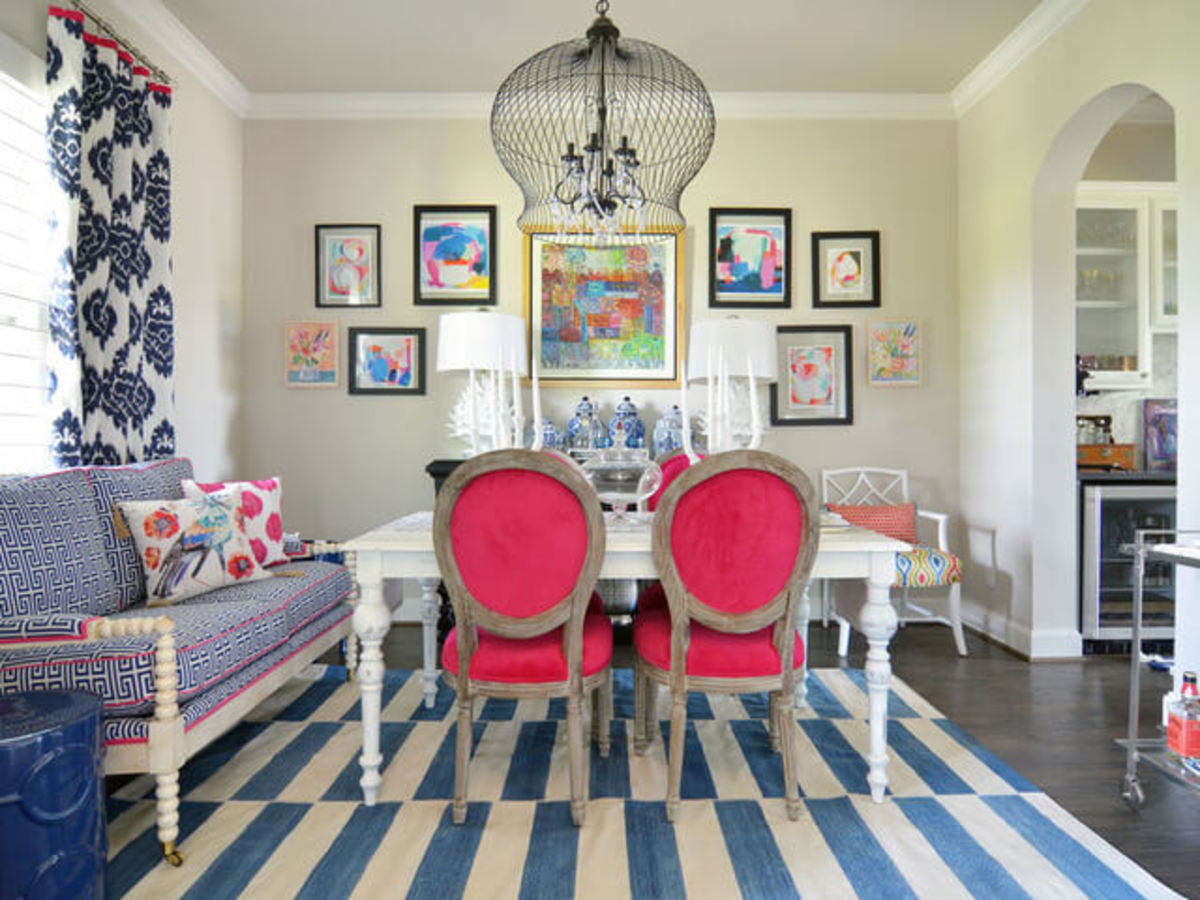 Interior Designer S Fort Worth Home Makes A Colorful