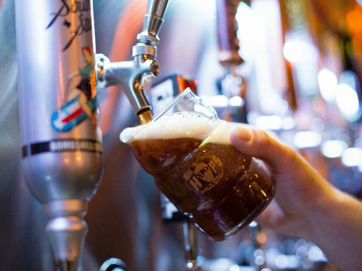 Big Hops bar pub growler stsation San Antonio