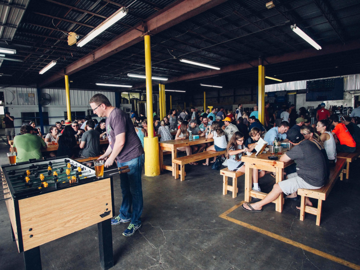 Eureka Heights Brewery Interior