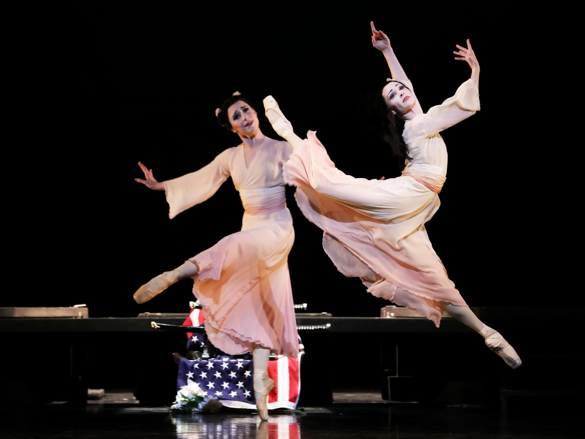 Houston Ballet, Madame Butterfly, Sept. 2016, Sara Webb and Jessica Collado