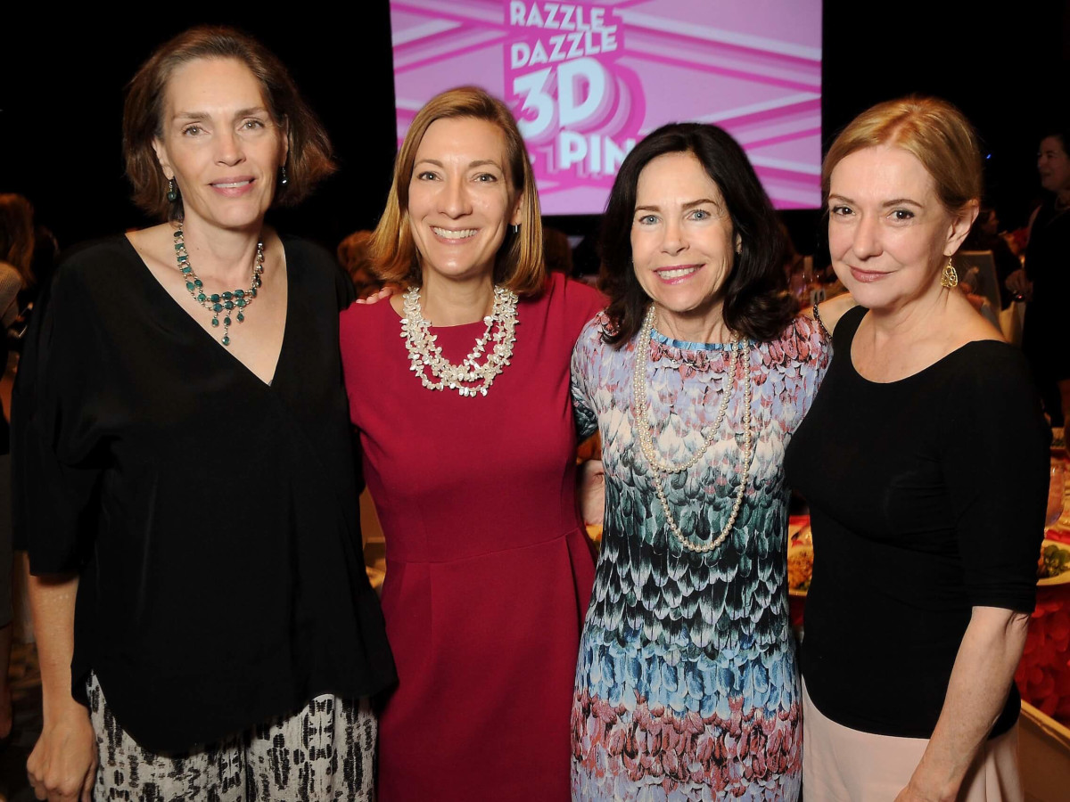 Memorial Hermann Razzle Dazzle Lunch Janet Phelps, Deborah Gordon, Linda Shabot, Donna Chu