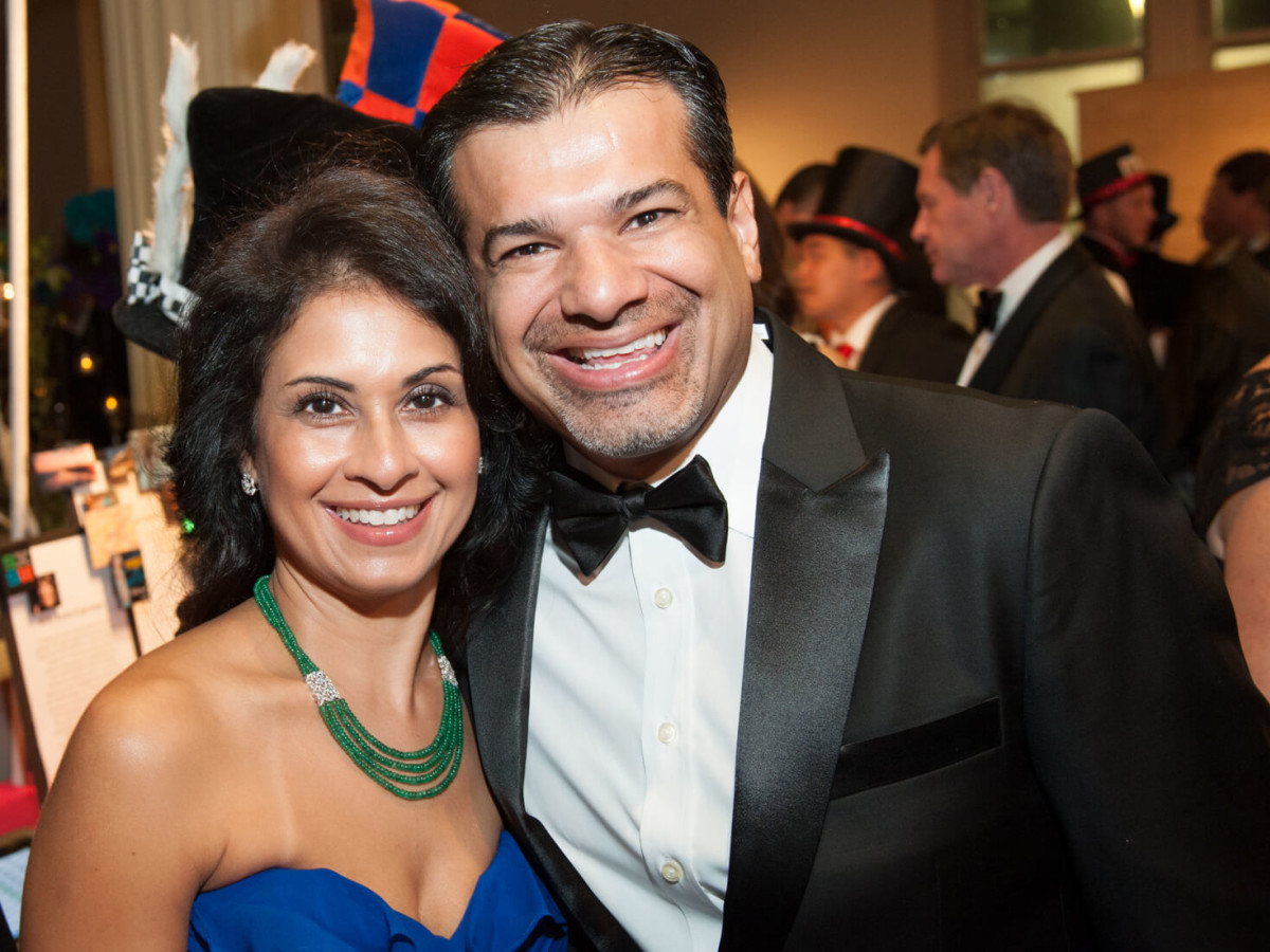 Houston, Childrens Museum of Houston Mad Hatters Ball, Oct. 2016, Rishma Mohamed, Akbar Mohamed