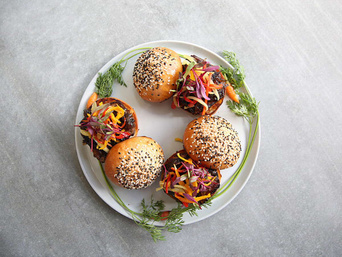 Eberly restaurant Austin short rib sliders