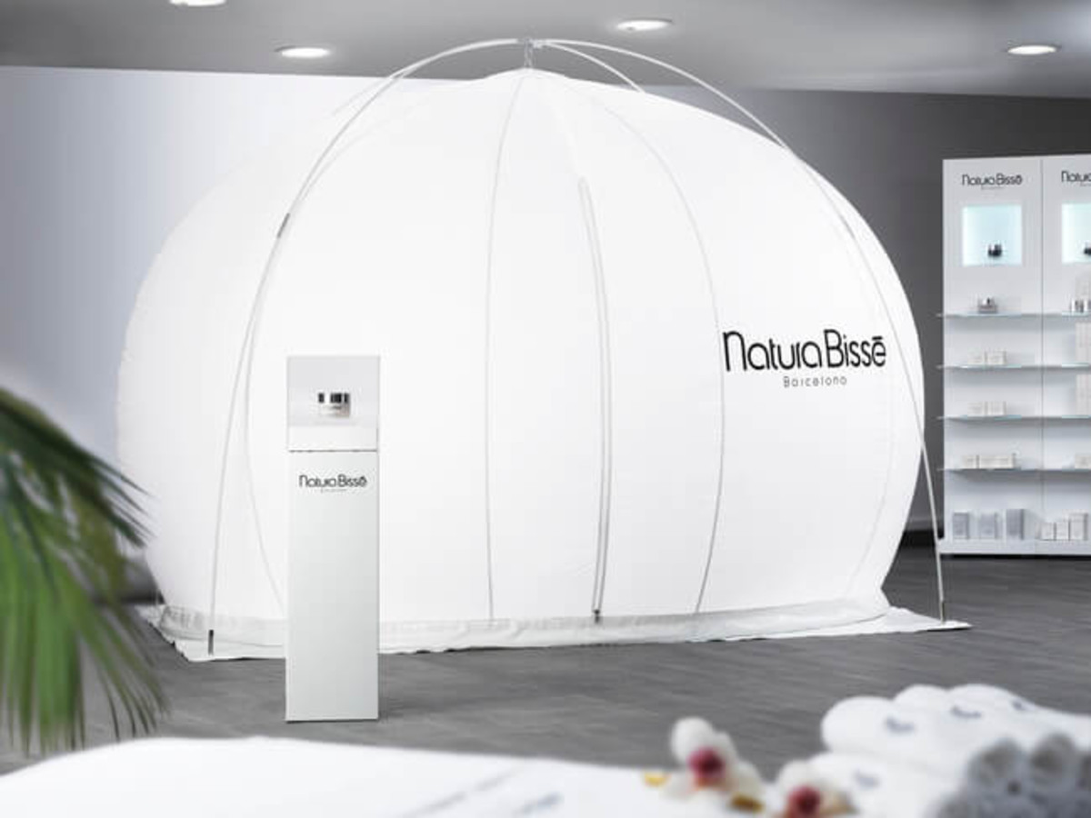 File photo of Natura Bisse oxygen facial bubble