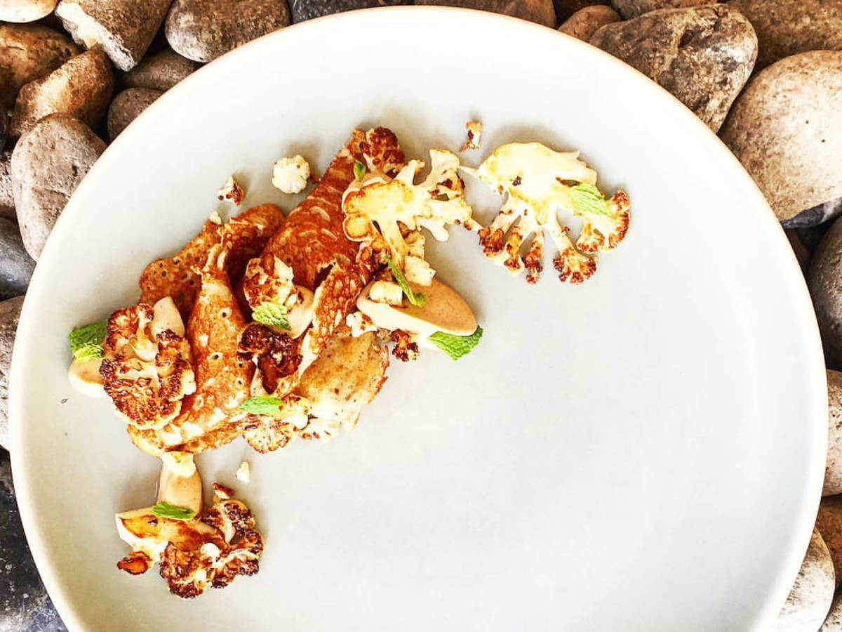 Caramelized cauliflower at FT33