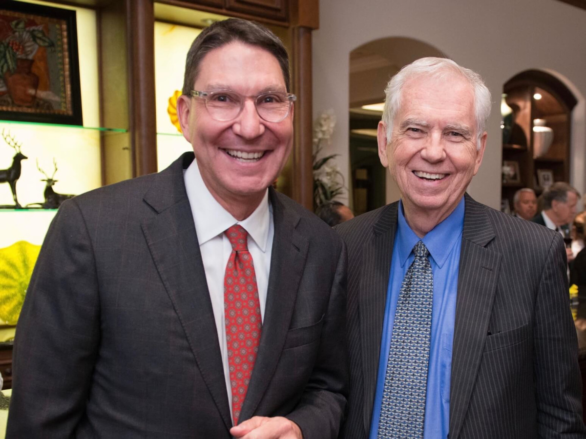 Celebration of Reading Author Reveal and Holiday Soirée-Scott McClelland, Charles Foster