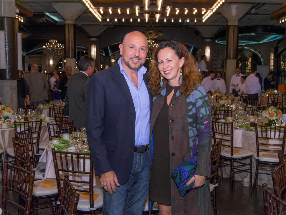 Houston, Writers in the Schools gala, Dec 2016, Nicola Parente, Ana Beaven