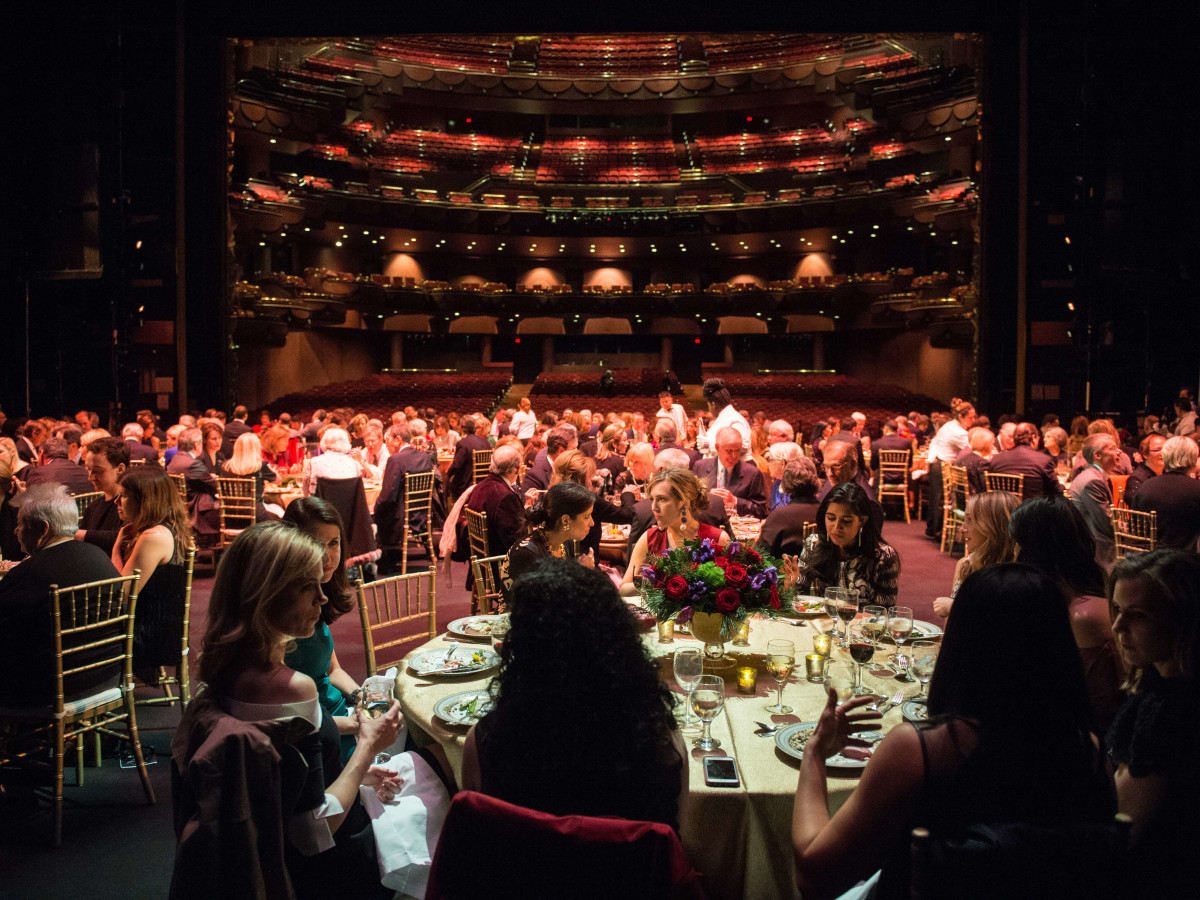 Houston, Houston Ballet Jubilee of Dance, Dec 2016, view of the stage