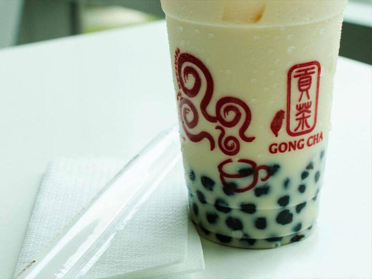 gong cha bubble milk tea calories