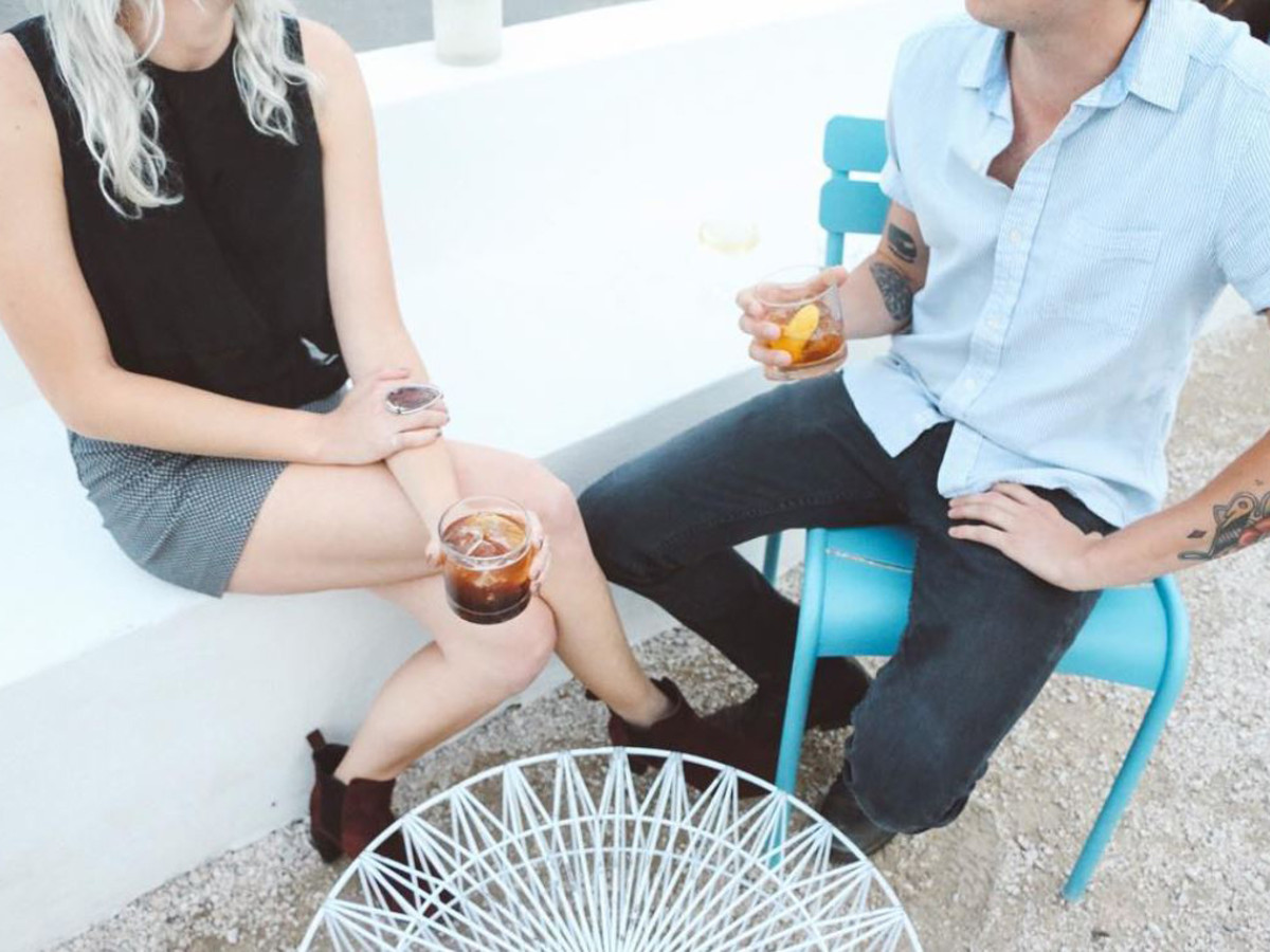 Launderette patio