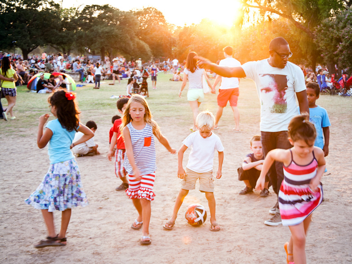 Children playing