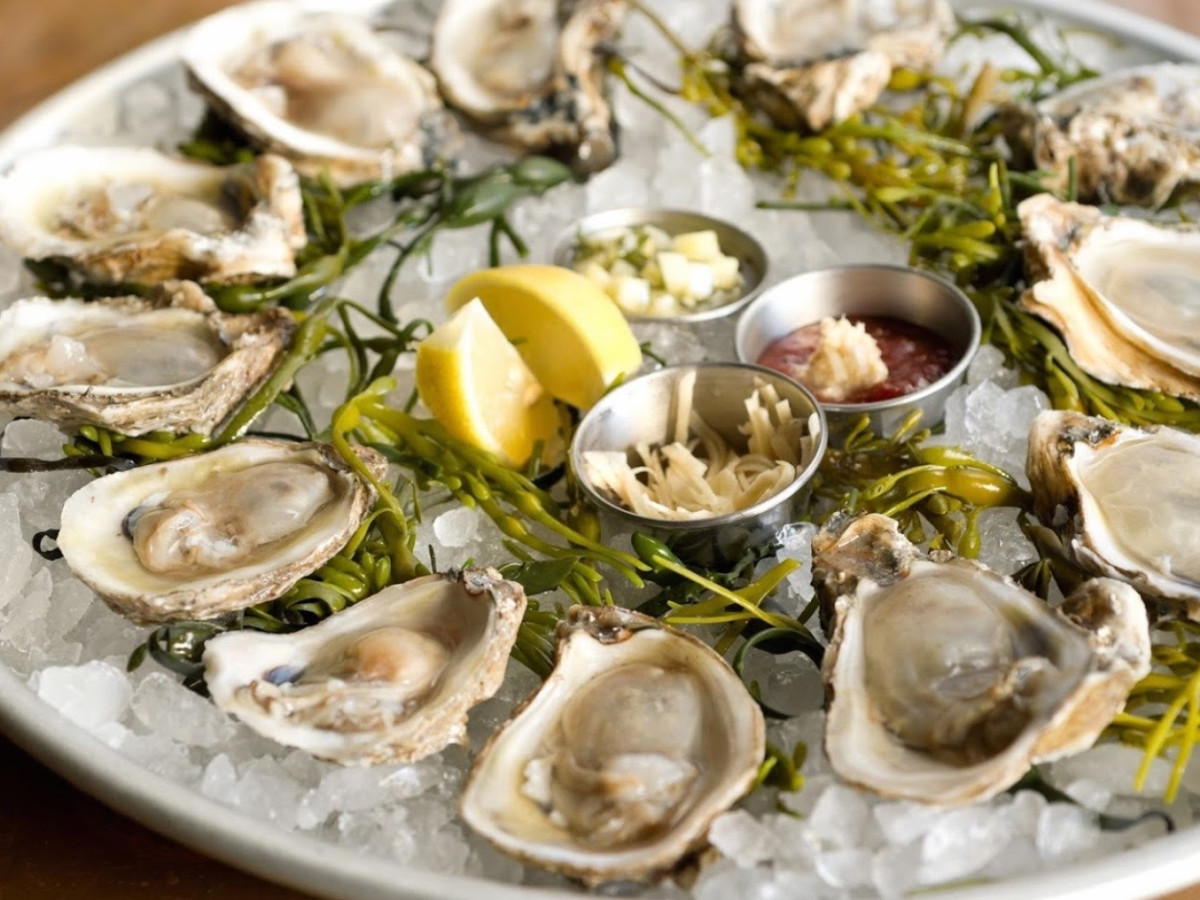 oysters at Oyster Bar at Prohibition