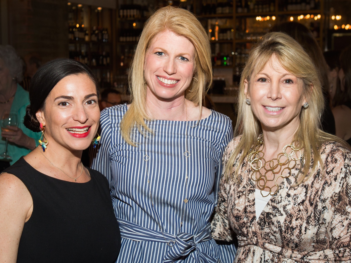Carla Leslie, Jacquelyn Cox, Candace Thomas at UTHealth Children’s Learning Institute’s fifth annual tasting dinner