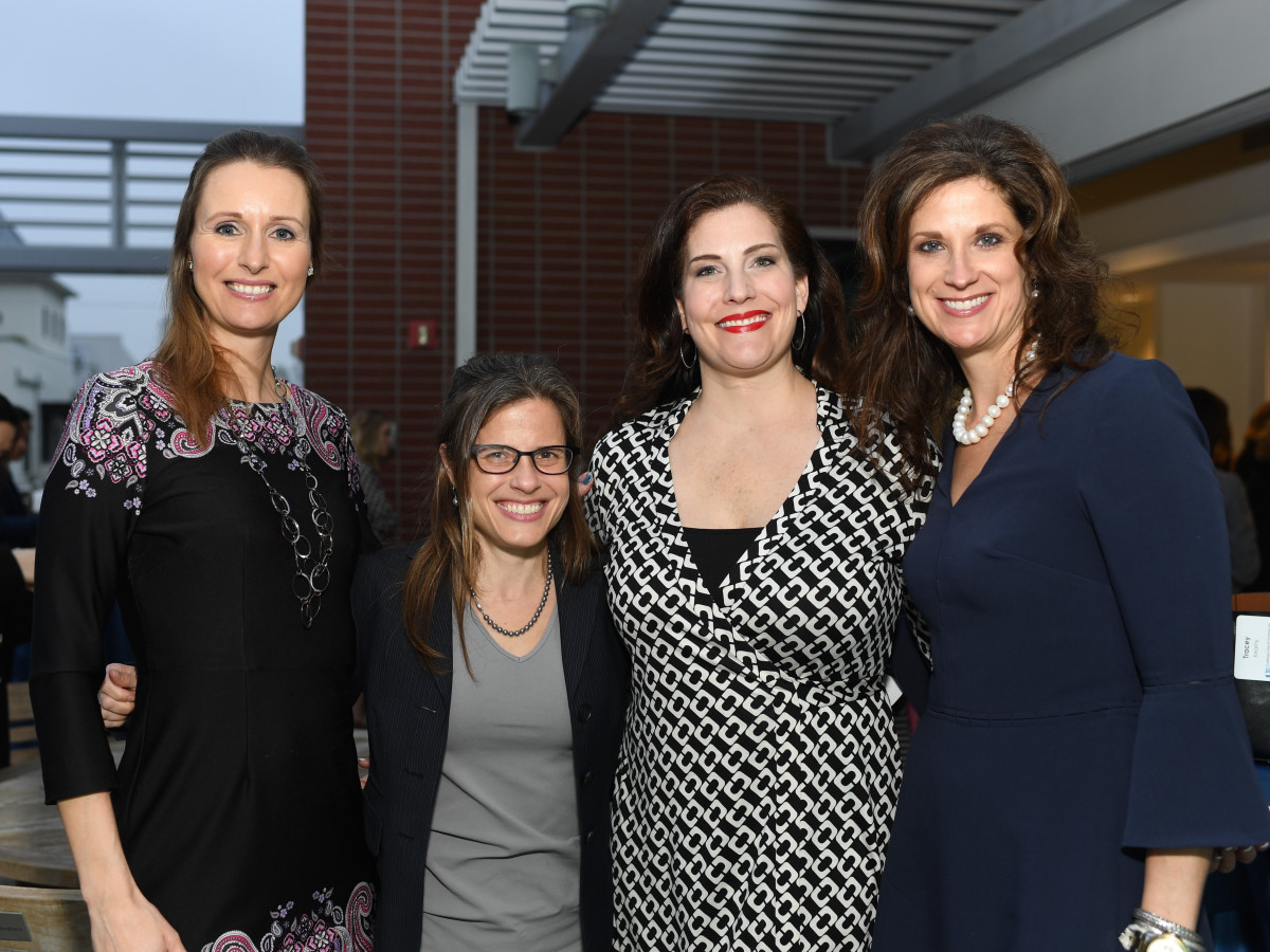 Petra Selever, Valerie Laborde, Tracey Kearny, Traci Twardowski at Dress for Success Models of Success