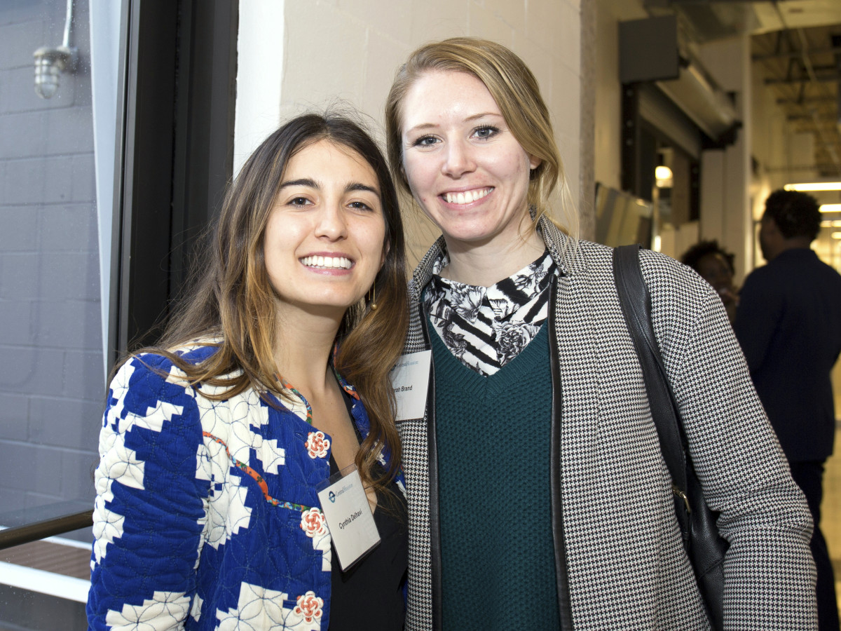 Houston, CHIME YP event at Headquarters, March 2017, Cynthia Delhavi, Sarah Brand