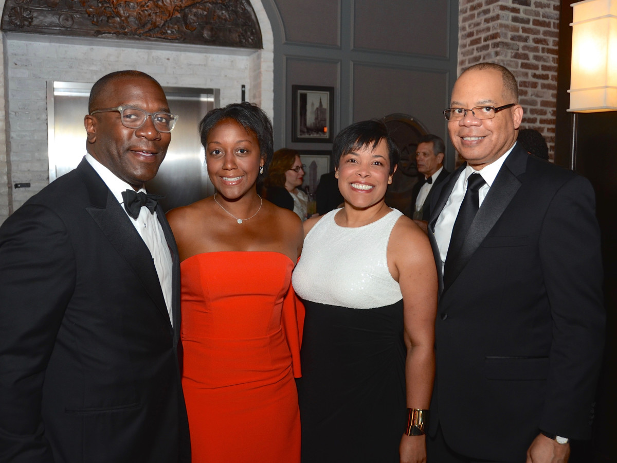 Garfield Johnson, Jakeen Johnson, Keisha Phillips. Felix Phillips at 2017 Da Camera Gala
