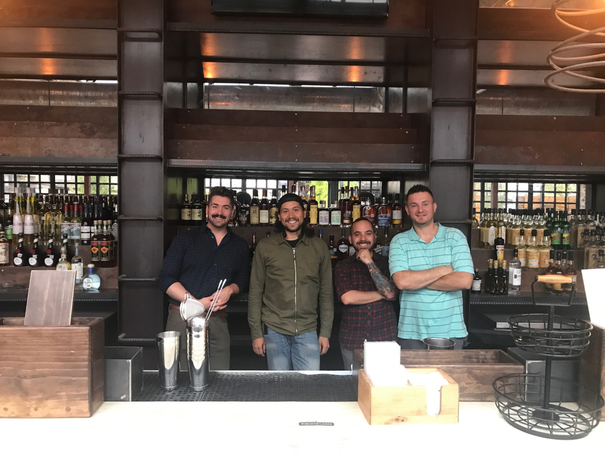 Heights Bier Garten Worcester's Annex Josh Alden Steven Salazar Brandon Silva Jason Culbertson
