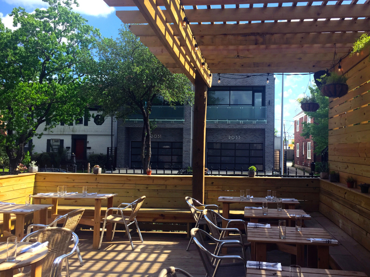 10 new H-Town restaurants with spectacular patios for outdoor dining