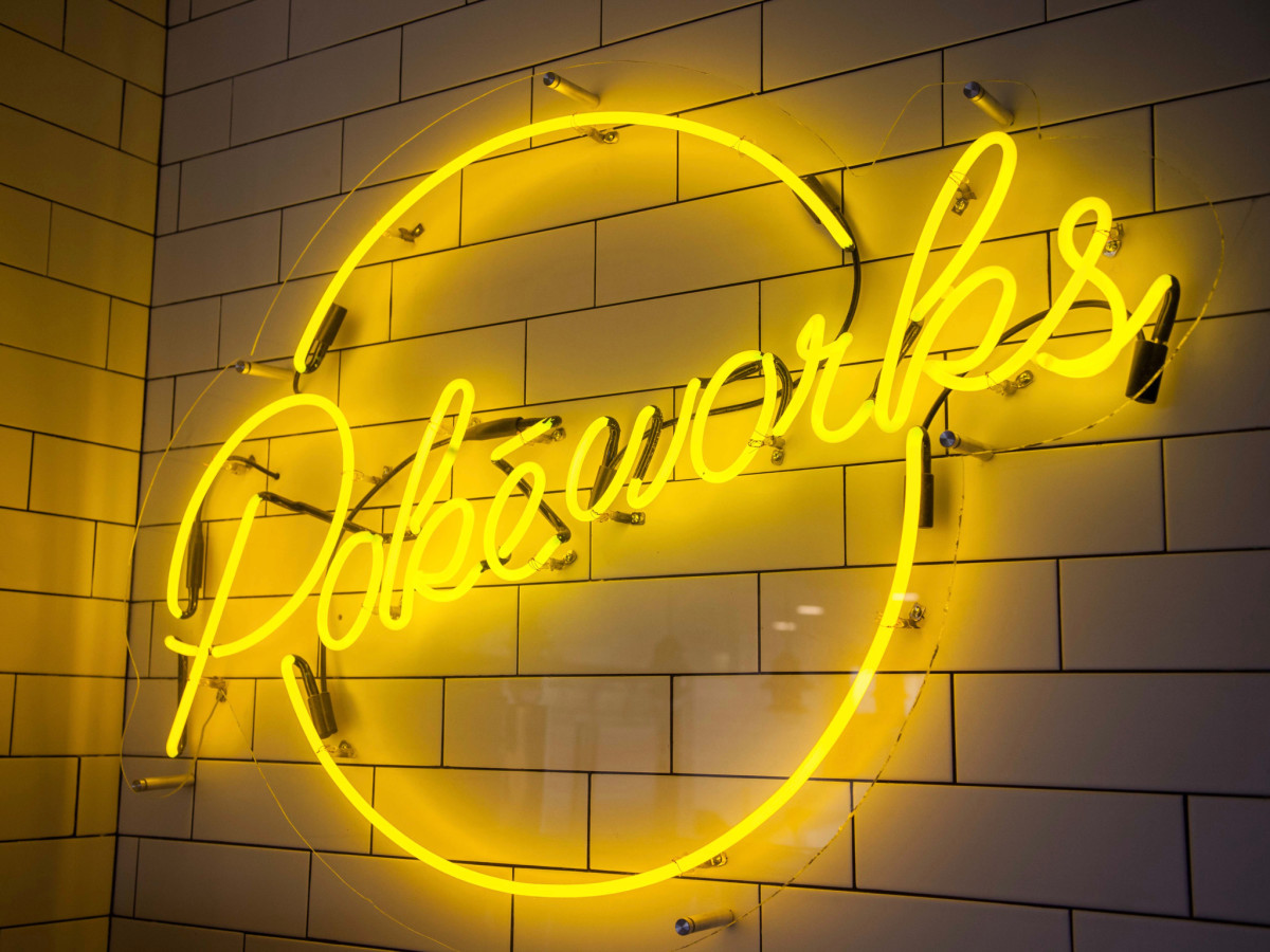 Pokeworks sign