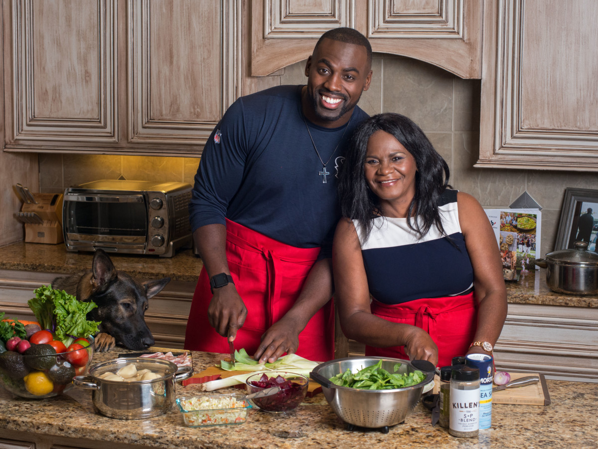 Whitney Mercilus and Mom