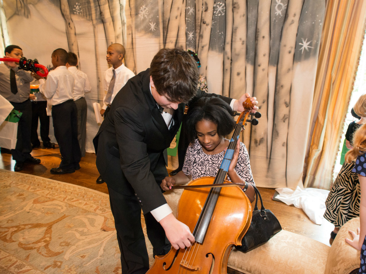 17 Instrument Petting Zoo at the Houston Symphony Magical Morning December 2014