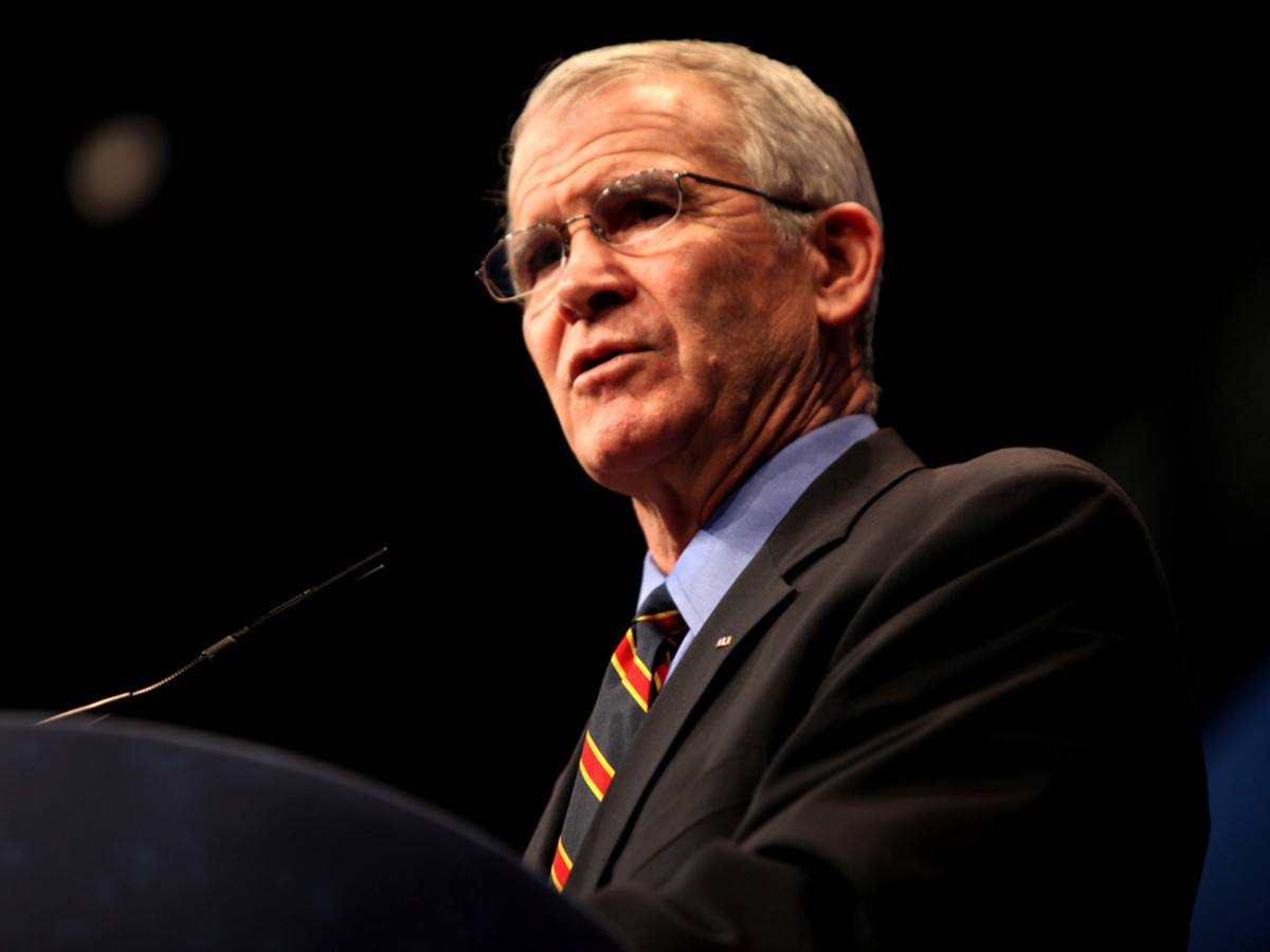 NRA's new president Oliver North is coming to Dallas for Memorial Day