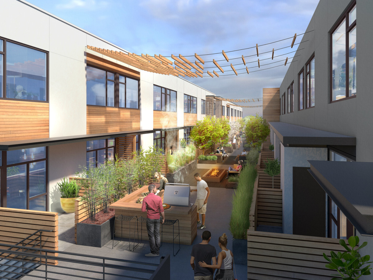 EastLine courtyard