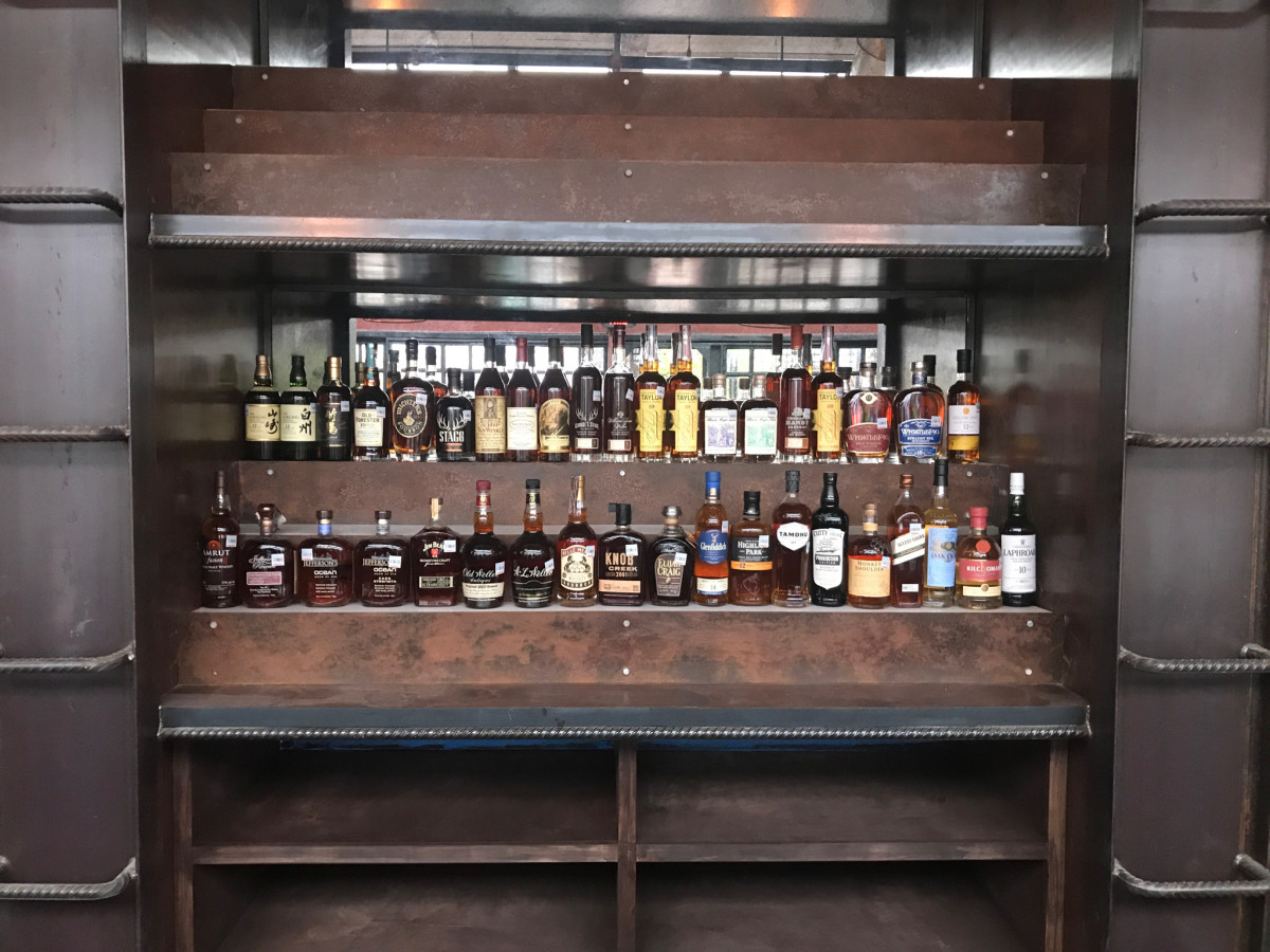 Heights Bier Garten Worcester's Annex whiskey