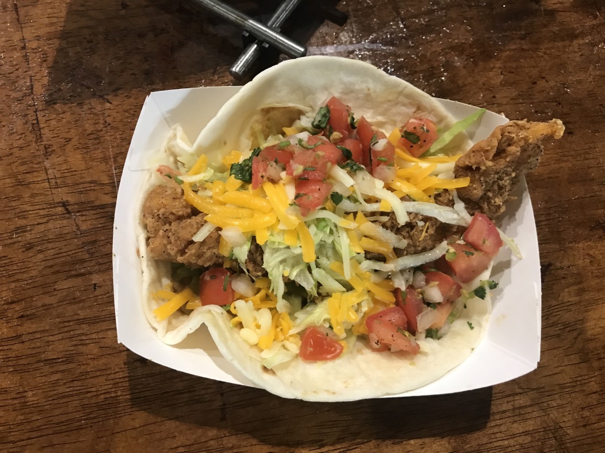 Astros Minute Maid park center field Torchy's Tacos trailer park