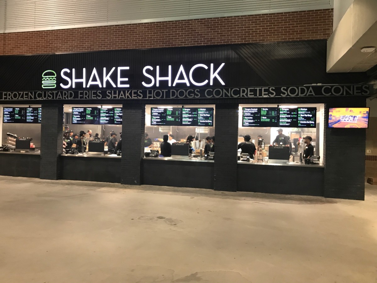 Astros Minute Maid park center field Shake Shack