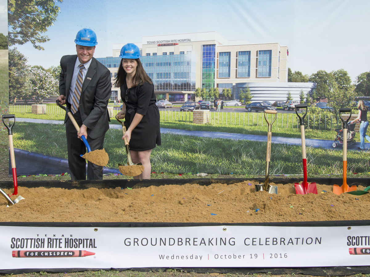 Texas Scottish Rite Hospital new Frisco building groundbreaking